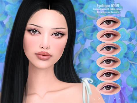 Angissi S Eyeliner A Sims Cc Makeup Sims Cc Eyes Sims