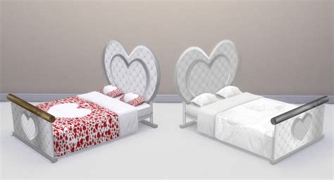 The Iconic Heart Bed Renovated Screenshots The Sims 4 Build Buy