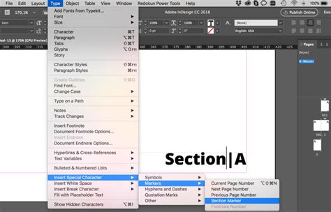 Indesign Page Numbers Step By Step Tutorial Redokun Blog