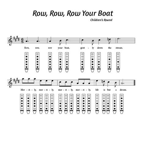 Row Row Row Your Boat Sheet Music