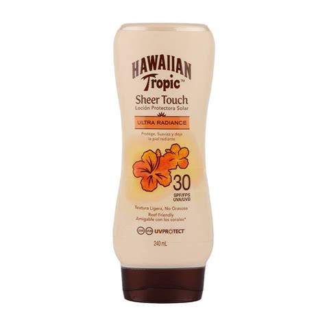 Protector Solar Hawaiian Tropic Sheer Touch 240 Ml Walmart