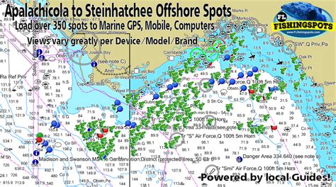 Florida Fishing Maps With Gps Coordinates Florida Fishing Maps For Gps