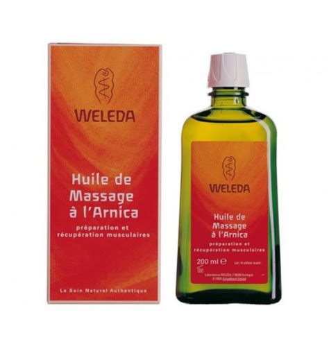 huile massage arnica L équipement de puericulture