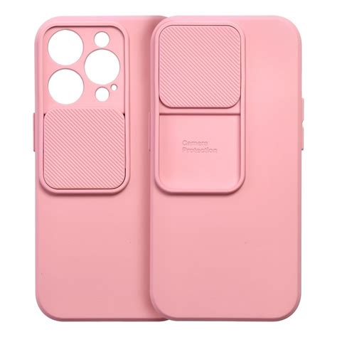 Capa Iphone Pro Max Gel Prote O C Mera Rosa Capas De