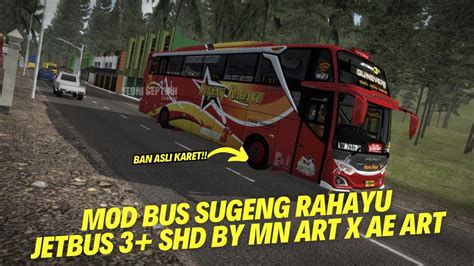 Mod Bus Sugeng Rahayu PATAS Hino RK8 Jetbus 3 Shd By AE ART Full