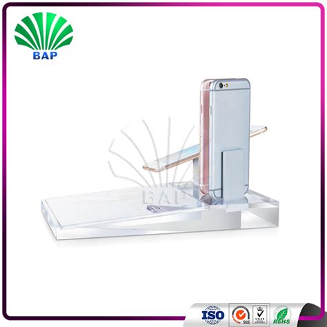 Buy Popular Cell Phone Display Stand Clear Acrylic Tabletop Mobile