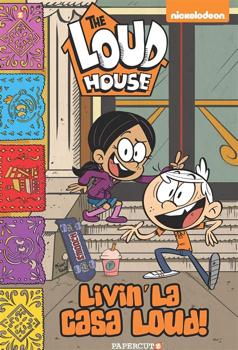 Nickalive Papercutz To Release Loud House Volume 8 Livin La Casa Loud Graphic Novel On