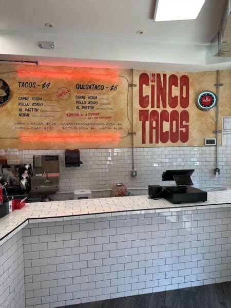 Los Cinco Tacos Soft Opened In Shaw Popville