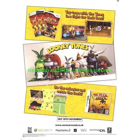 Looney Tunes Duck Amuck Nintendo DS Original Magazine Advert 9866 on ...