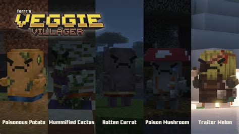 Terrr S Veggie Villager Cem Optifine Minecraft Texture Pack