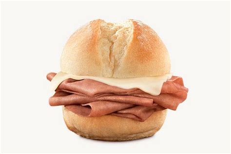 Arby's Roast Beef'n Cheese Slider nutrition info - fastfood menus