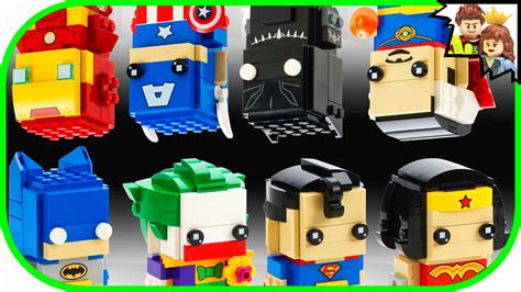 NEW LEGO BrickHeadz Marvel DC SDCC Exclusive Launch