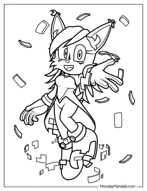 72 Sonic Coloring Pages Free Pdf Printables Coloring Pages