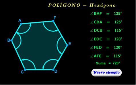 Hex Gono Ngulos Interiores Geogebra