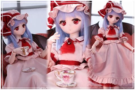 †月飴† 東方project レミリア・スカーレット カスタムヘッドddh 01セミホワイト肌 訳有（ドルフィードリーム・mdd）の落札情報