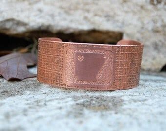 Items Similar To Etched Copper Cuff With Swirls On Etsy