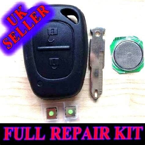 2 Button Remote Key Fob Case For Renault Trafic Master Vauxhall Vivaro