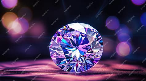 Premium Ai Image Brilliance Of Diamonds Through Stunning Gemstone Visuals