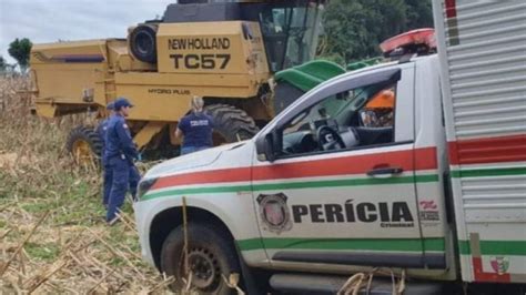 Trabalhador perde a vida em acidente colheitadeira em SC Jornal Razão