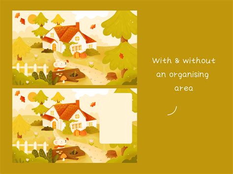 Autumn Desktop Wallpaper Cosy Cottage Core Illustration Laptop Background - Etsy