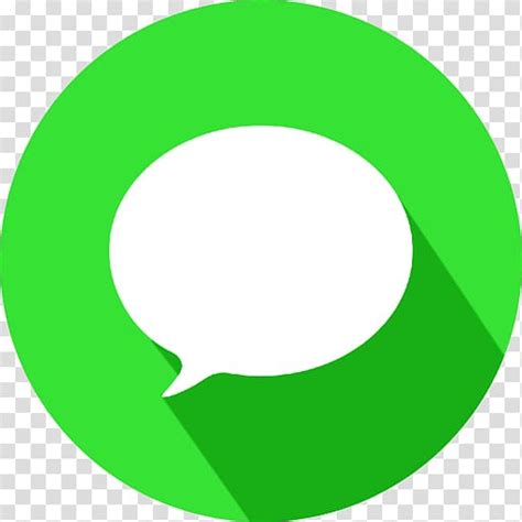 Aesthetic Messages Icon Green