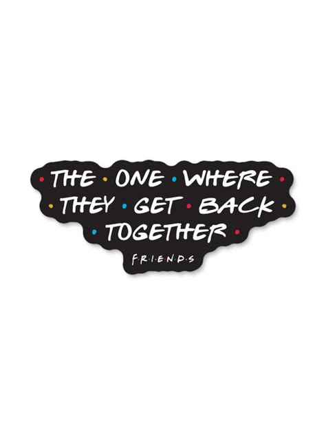 Friends Reunion Friends Official Sticker Redwolf