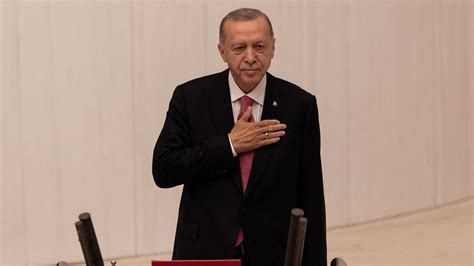 Recep Tayyip Erdogan Sworn Is As Turkeys President For Unprecedented