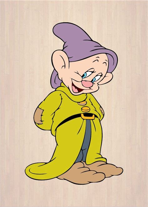 Dopey Svg Snow White Svg Dwarf Dopey Svg Seven Dwarfs Svg 03 Etsy