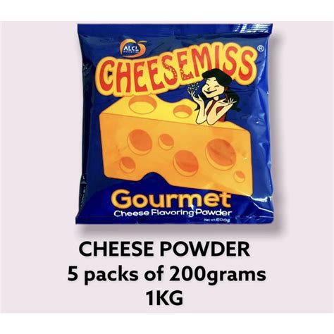 Cheesemiss® Gourmet Cheese Flavoring Powder Shopee Philippines