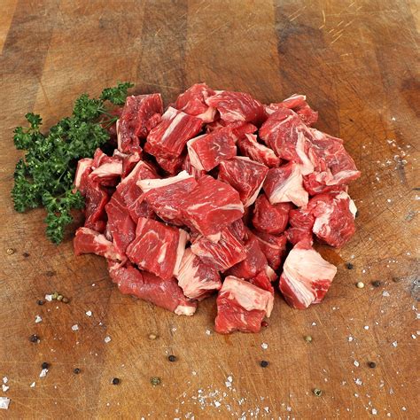 Stewing Beef Steak Diced 500g Tidjara Halal Meat Delivery To Your Door Halal Meat Shop At