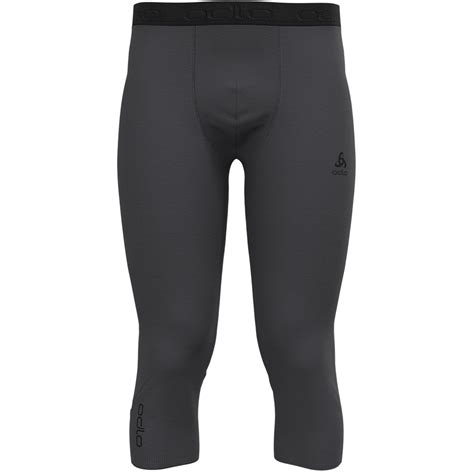 Odlo Revelstoke Performance Wool Warm Base Layer Bottoms Men Dark