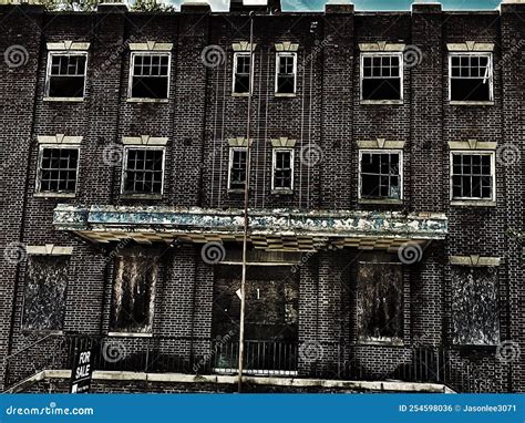 Abandoned Condemned Building Stock Photo - Image of desolate, condemned ...