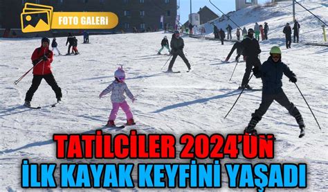 Tatilciler N Ilk Kayak Keyfini Ya Ad K Ro Lu Gazetesi Bolu