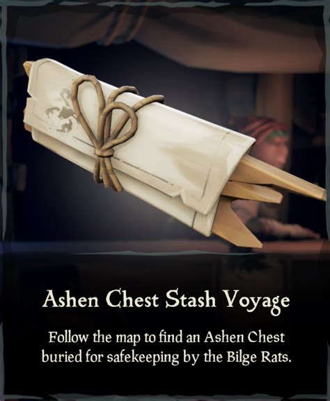 Ashen Chest Stash Voyage The Sea Of Thieves Wiki