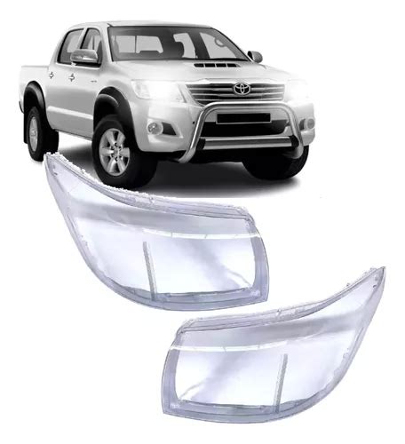 Par De Lente Farol Hilux Srv Pickup 2012 2013 2014 2015 Parcelamento