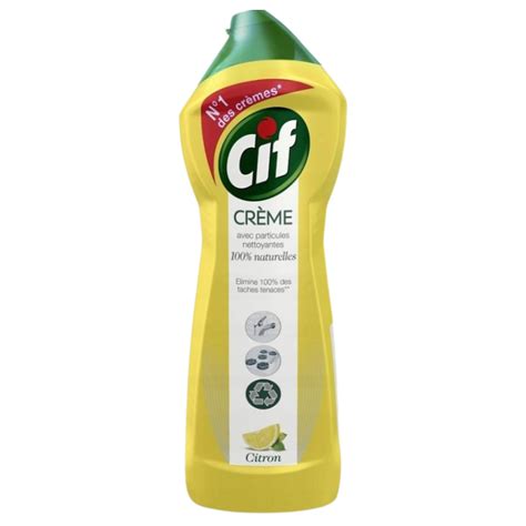 Cif Cream Mleczko Do Czyszczenia Lemon 750ML