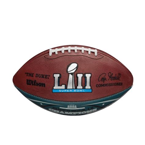 Eagles Super Bowl 52 Champions Commemorative Color Football | Sports ...