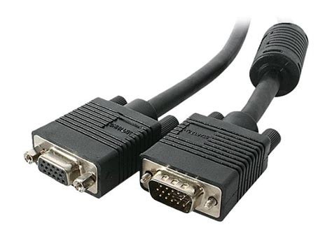 10 Ft High Res Coaxial Svga Monitor Extension Cable Mf