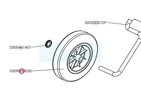 Roue De Transport Pour Motobineuse Roques Lecoeur