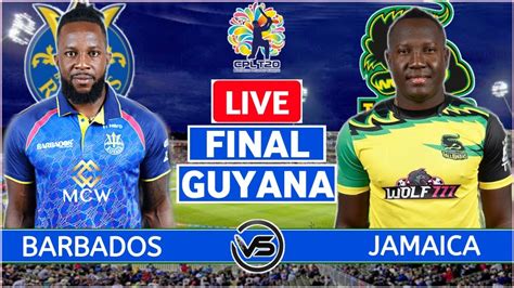 CPL 2022 Final Barbados Royals Vs Jamaica Tallawahs Live BAR Vs JAM