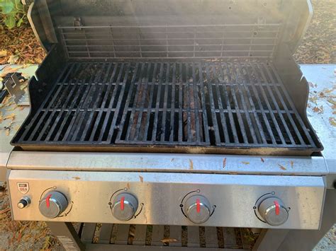 Weber Genesis II E 410 4 Burner Liquid Propane Gas Grill For Sale In