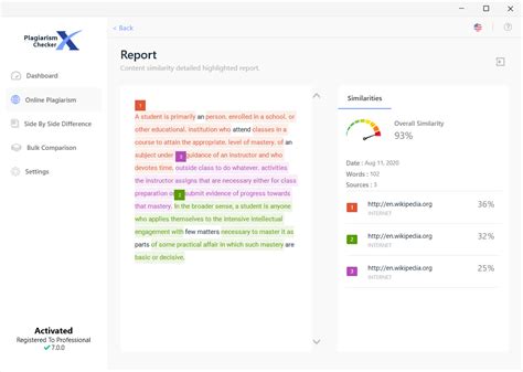 Plagiarism Software Plagiarism Checker X