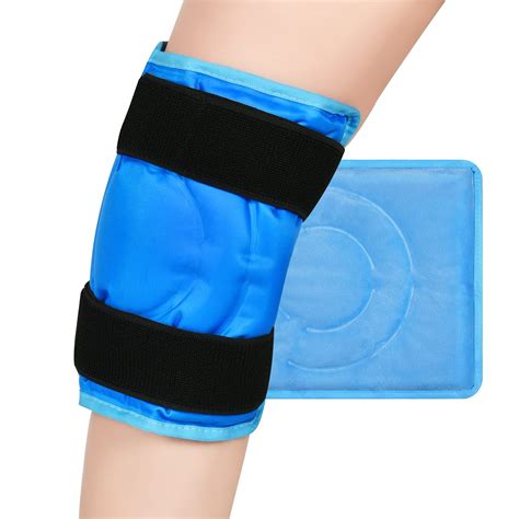 Knee Ice Pack for Injuries Gel Cold Pack Knee Wrap with Cold ...