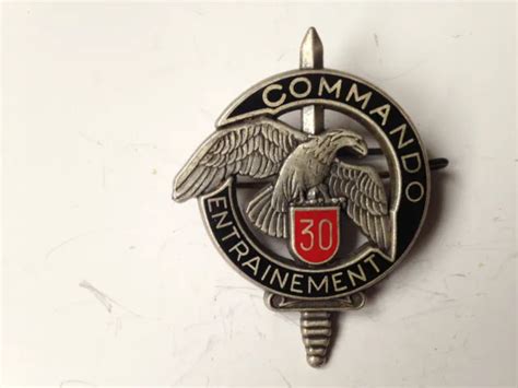 Insigne Militaire France Brevet Cec Commando Drago Paris Eur