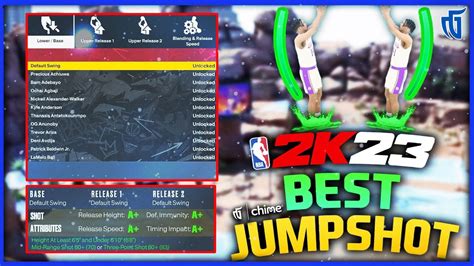 Create The Best Jumpshot In Nba 2k23 Green Every Shot Youtube