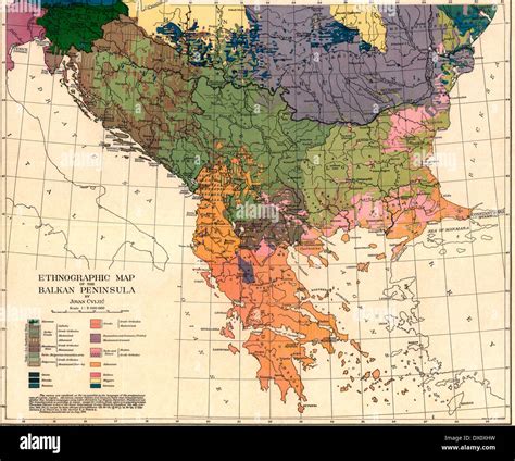 Balkan Peninsula Map