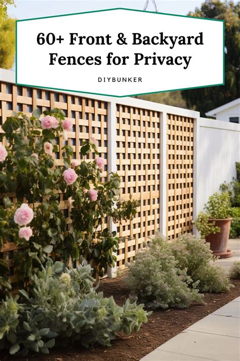 60 Beautiful Garden Fence Ideas For Adding Privacy In 2024 Garden