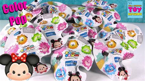 Disney Tsum Tsum Color Pop Blind Bags Walmart Exclusive Opening Pstoyreviews Youtube