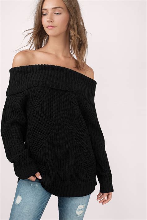 The Chills Off Shoulder Sweater At Tobi Shoptobi Off Shoulder