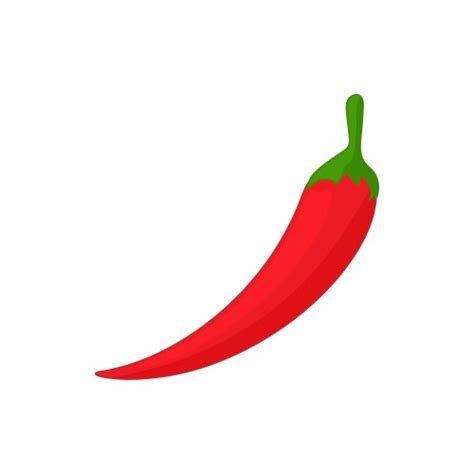 Red Hot Chili Pepper Icon Royalty Free Vector Image